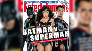Batman, Superman, and Some Woman Are On The Cover Of This Week's <i>EW</i>